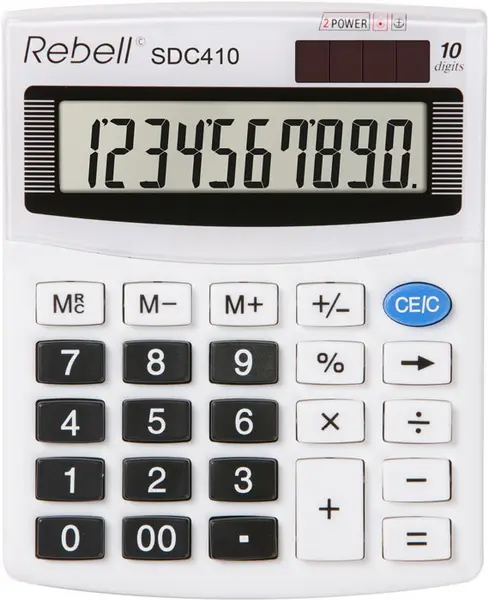 Kalkulátor Rebell SDC410 bílý