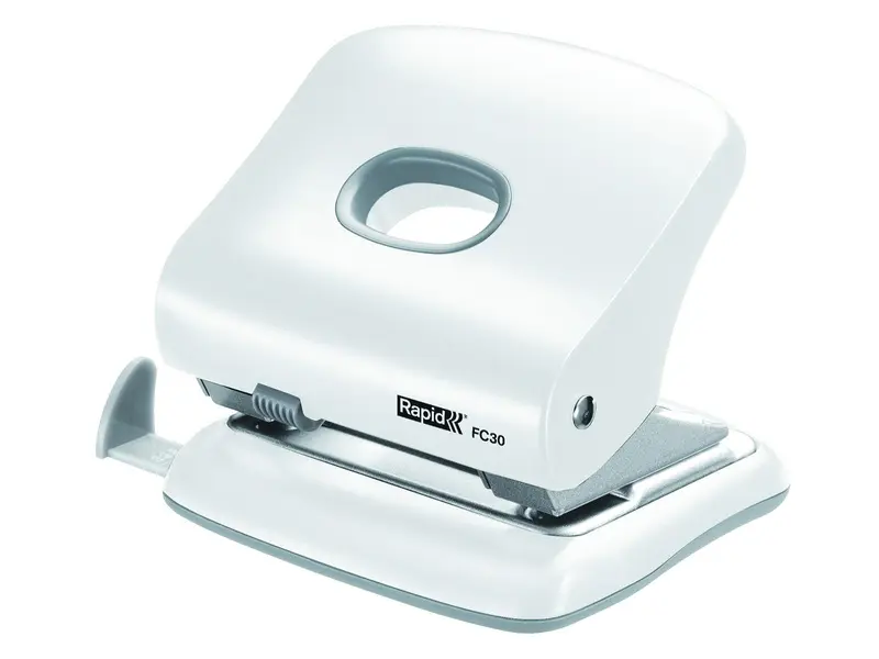 Děrovačka na 30 listů FC30 bílá