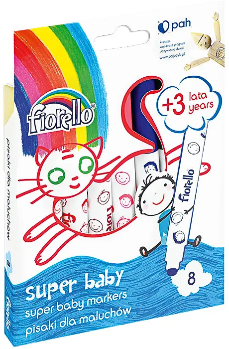 Popisovač GR-F165 Super Baby 8 barev