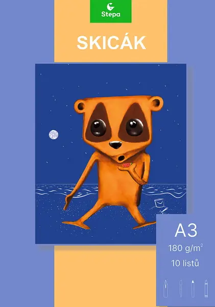 Skicák A3 10 listů