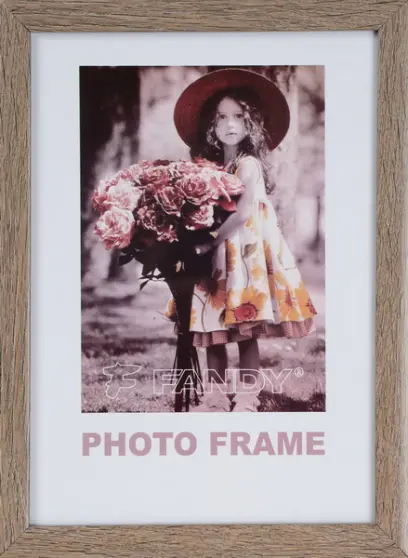 Fotorámeček Notte 10x15 3 středně hnědý