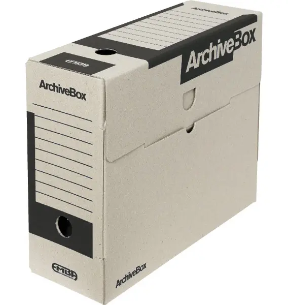 Krabice archivační 110 mm Emba černá