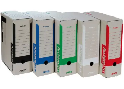 Krabice archivační 110 mm Emba modrá