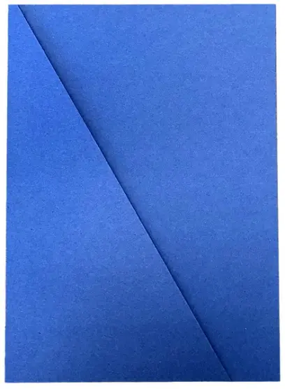 Deska s rohem A4 modrá