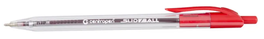 Pero kuličkové Slideball 2225 červené cvakací 0,3 mm