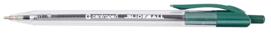 Pero kuličkové Slideball 2225 zelené cvakací 0,3 mm