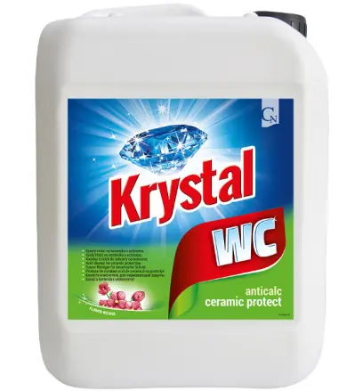 Čistič na WC Krystal zelený 5 l