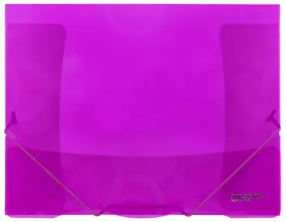 Mapa 3 klopá s gumou PP Neo Colori růžová