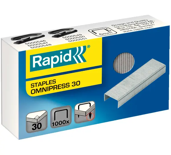 Spojovače Rapid Omnipress 30 1000 ks