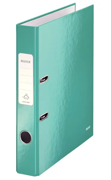 Pořadač pákový 52 mm Leitz 180° Wow tyrkysový