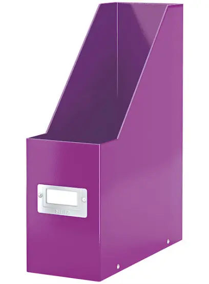 Stojan na časopisy 95 mm C&S fialový