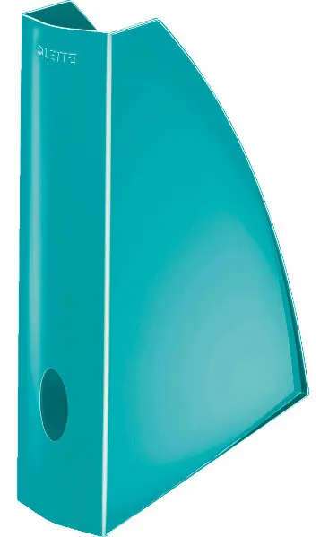 Stojan na časopisy Leitz Wow tyrkysová