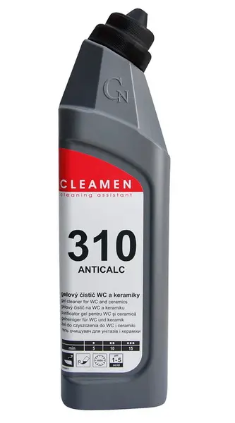 Čistič na WC Cleamen 310 extra kyselý 750ml