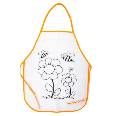 Zástěrka na výtvarnou výchovu Tinting 01 kytka