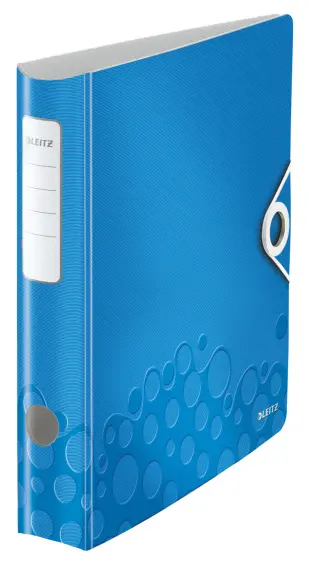 Pořadač pákový 65 mm Leitz 180° Active Wow modrý