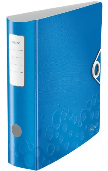 Pořadač pákový 82 mm Leitz 180° Active Wow modrý