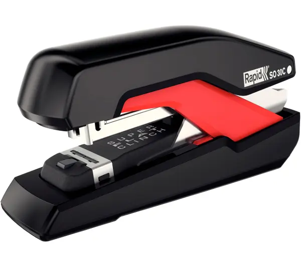 Sešívačka SO30c, 30 listů, černo-červená