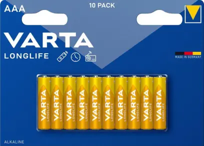 Baterie alkalická AAA/R03 Varta Energy 10 ks