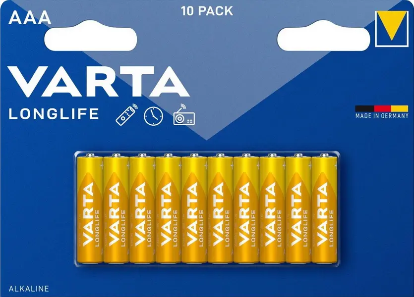 Baterie alkalická AAA/R03 Varta Energy 10 ks