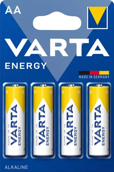 Baterie alkalická AA/R06 Varta Energy 4 ks