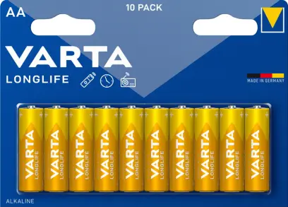 Baterie alkalická AA/R06 Varta Energy 10 ks