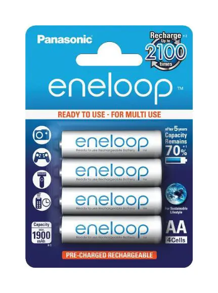 Baterie nabíjecí AA/R06 2000 mAh Panasonic Eneloop 4 ks
