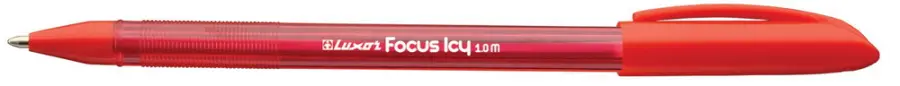 Pero kuličkové Focus ICY červené