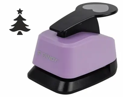 Děrovačka dekorační 37mm stromeček 137