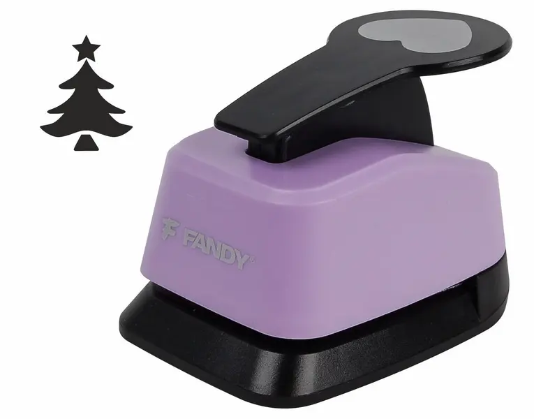 Děrovačka dekorační 37mm stromeček 137