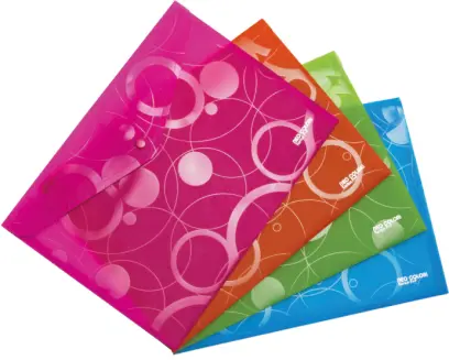 Obálka A5 s drukem Neo Colori zelená