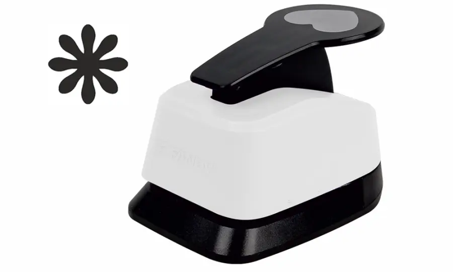 Děrovačka dekorační 50mm kytka 014