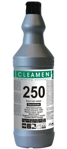 Prostředek na nádobí Cleamen 250 ruční 1l