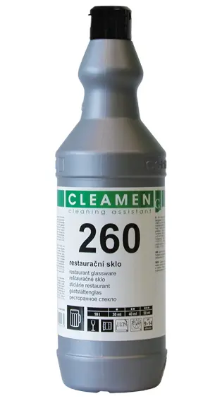 Prostředek na restaurační sklo Cleamen 260 1l