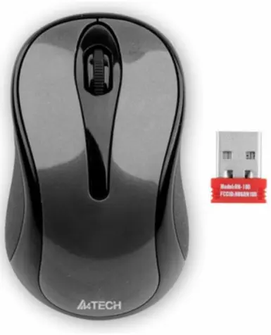 Myš bezdrátová A4tech G3-280N šedo-černá