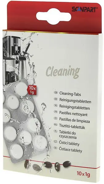 Tablety čistící do kávovaru Scanpart 10 ks