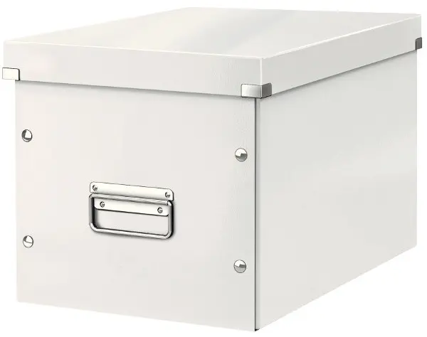Krabice C&S čtvercová A4 bílá