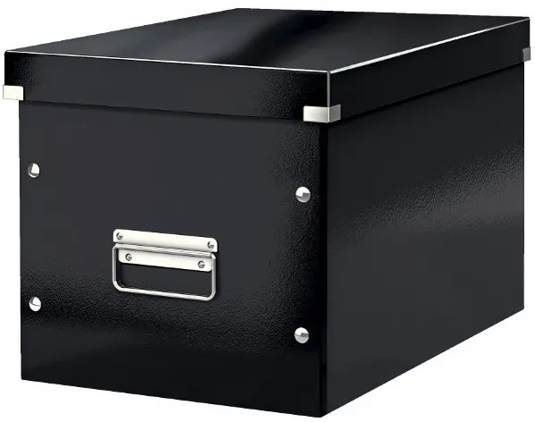 Krabice C&S čtvercová A4 černá