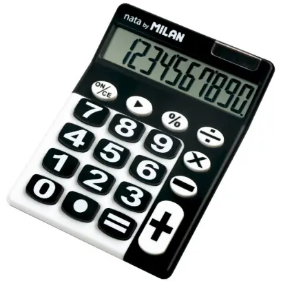Kalkulátor Milan 150610KBL 10 černý