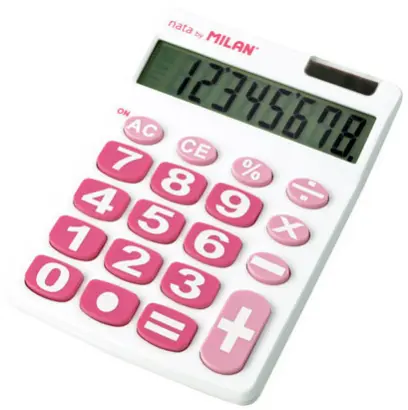 Kalkulátor Milan 151708WBL 8 bílý