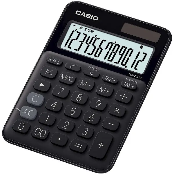Kalkulátor Casio MS-20UC černý