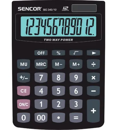 Kalkulátor Sencor SEC 340/12