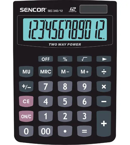 Kalkulátor Sencor SEC 340/12
