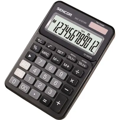 Kalkulátor Sencor 372T/BK