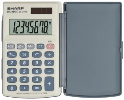 Kalkulátor Sharp EL243S