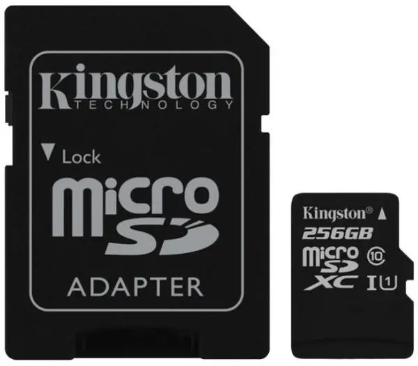 Karta paměťová 256 GB Kingston Micro SDXC UHS-I