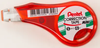 Strojek korekční Pentel ZTN25-BW 5 mm x 6 m