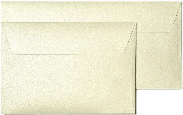 Obálka ozdobná C6 Millenium ivory 10 ks