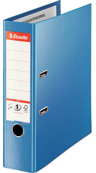 Pořadač pákový 80 mm Vivida plastový modrý