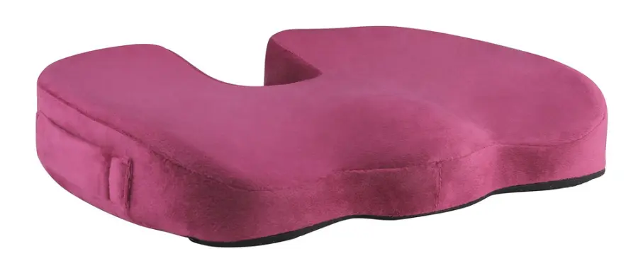 Podsedák na židli ergonomický vínový