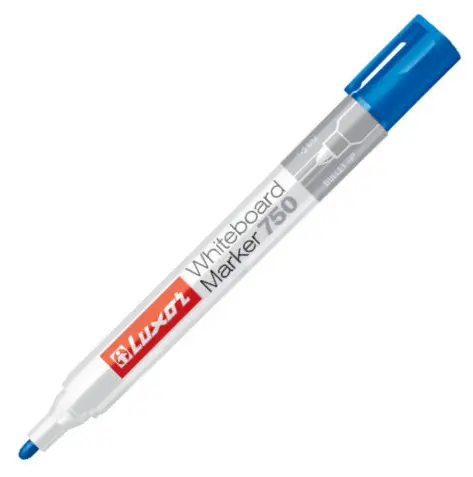 Popisovač na bílé tabule Luxor 750/3382 modrý